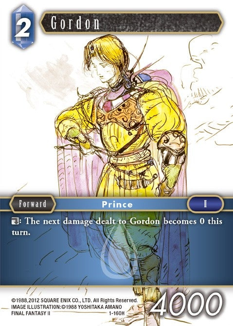 Gordon (1) [OP1] - Final Fantasy TCG Single