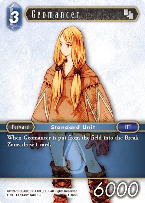 Geomancer (Female Unit) (1) [OP1] - Final Fantasy TCG Single