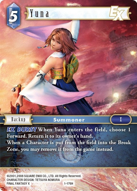 Yuna EX (1) [OP1] - Final Fantasy TCG Single