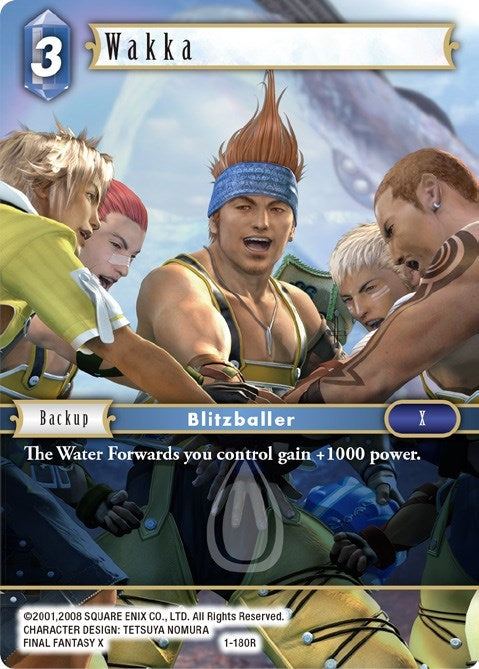 Wakka (1) [OP1] - Final Fantasy TCG Single