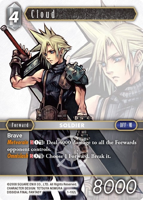 Cloud (Legend) (1) [OP1] - Final Fantasy TCG Single