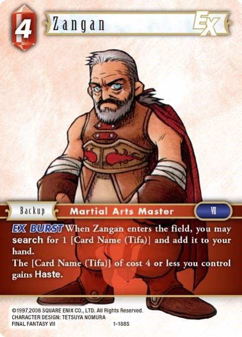 Zangan EX (1) [OP1] - Final Fantasy TCG Single