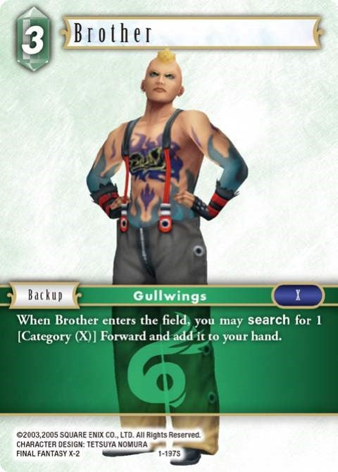 Brother (1) [OP1] - Final Fantasy TCG Single