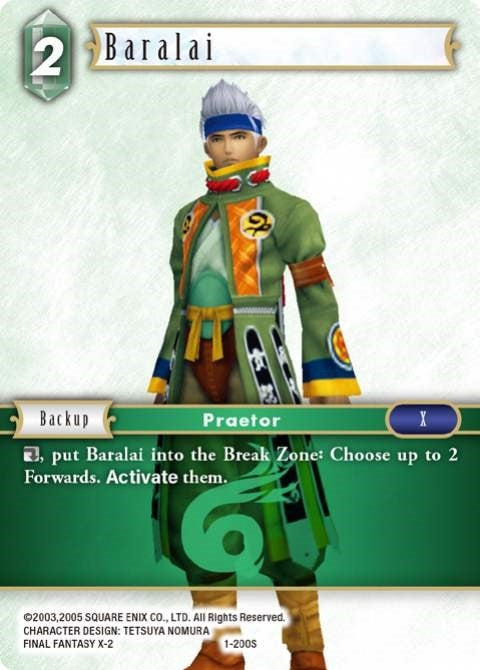 Baralai (1) [OP1] - Final Fantasy TCG Single