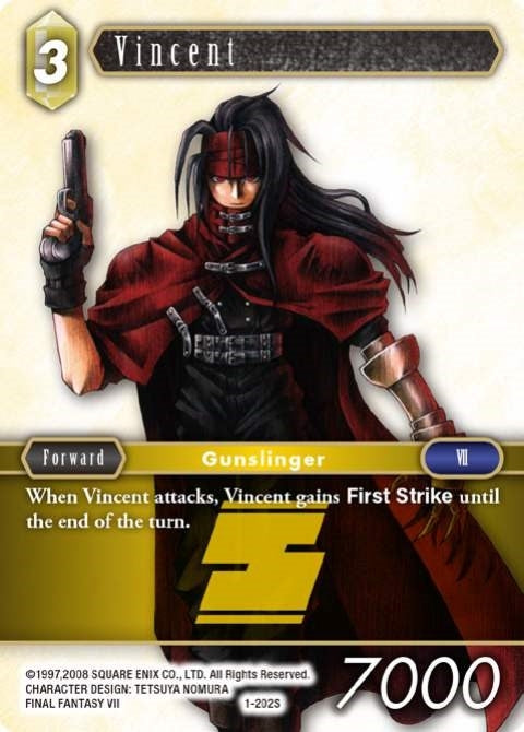 Vincent (Starter) (1) [OP1] - Final Fantasy TCG Single