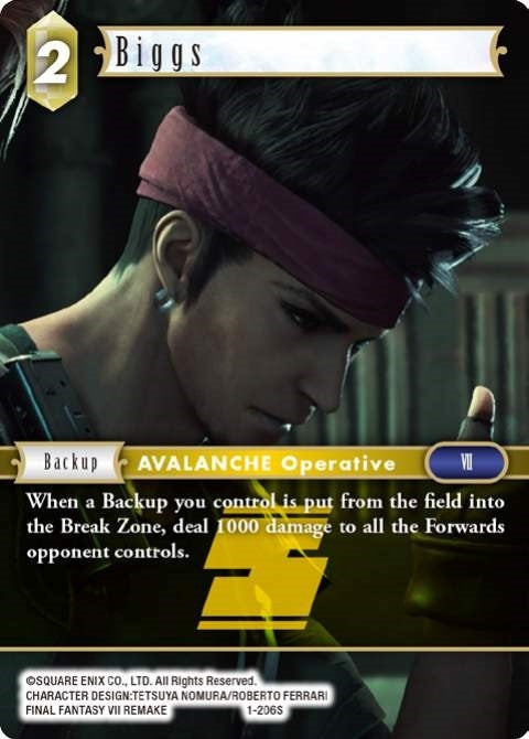 Biggs (1) [OP1] - Final Fantasy TCG Single