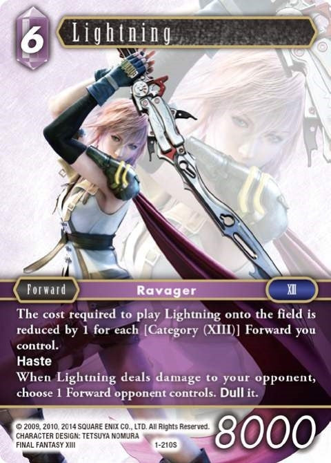 Lightning (Starter) (1) [OP1] - Final Fantasy TCG Single