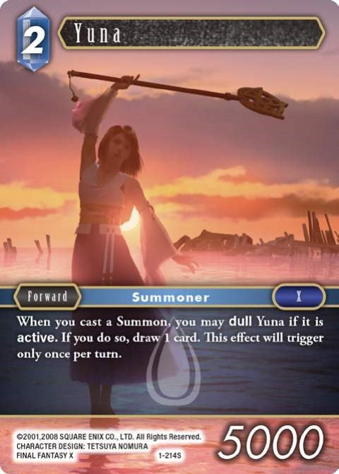 Yuna (Starter) (1) [OP1] - Final Fantasy TCG Single