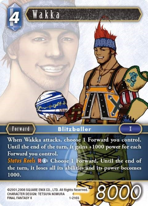 Wakka (Starter) (1) [OP1] - Final Fantasy TCG Single