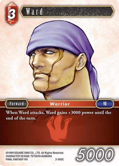 Ward (2) [OP2] - Final Fantasy TCG Single