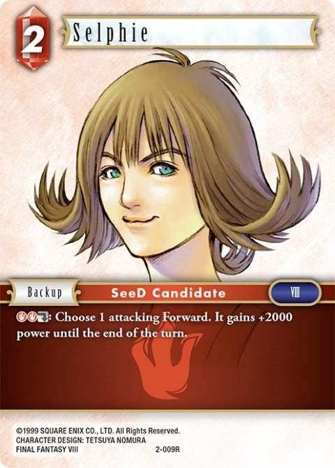 Selphie (2) [OP2] - Final Fantasy TCG Single