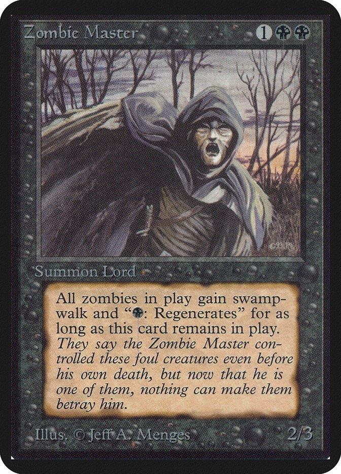 Zombie Master [LEA] - MTG Single