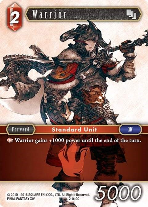Warrior (2) [OP2] - Final Fantasy TCG Single