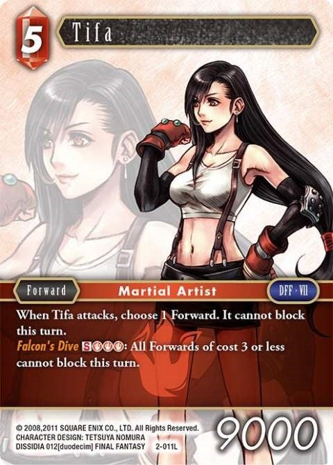 Tifa (2) [OP2] - Final Fantasy TCG Single