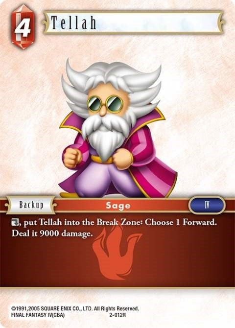 Tellah (2) [OP2] - Final Fantasy TCG Single