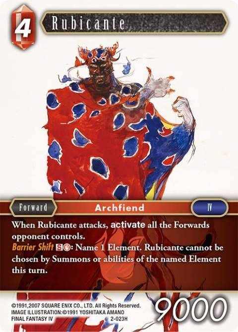 Rubicante (2) [OP2] - Final Fantasy TCG Single