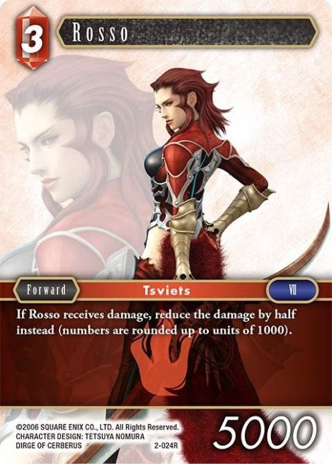 Rosso (2) [OP2] - Final Fantasy TCG Single