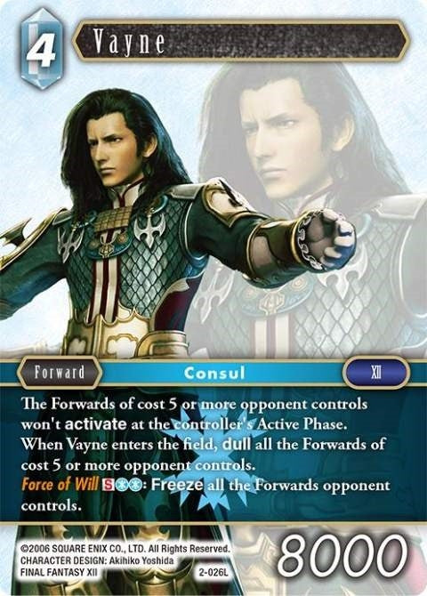 Vayne (2) [OP2] - Final Fantasy TCG Single