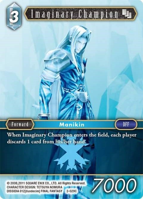Imaginary Champion (2) [OP2] - Final Fantasy TCG Single