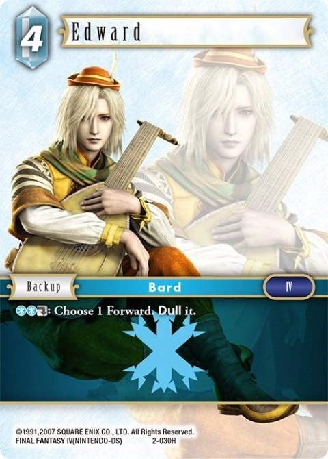 Edward (Hero) (2) [OP2] - Final Fantasy TCG Single