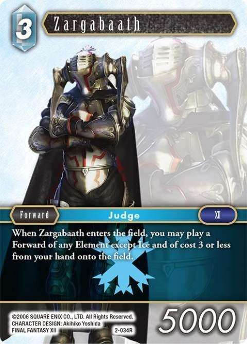 Zargabaath (2) [OP2] - Final Fantasy TCG Single