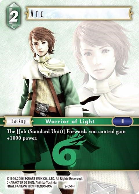 Arc (2) [OP2] - Final Fantasy TCG Single