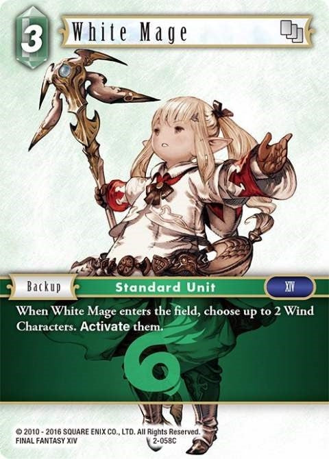 White Mage (2) [OP2] - Final Fantasy TCG Single