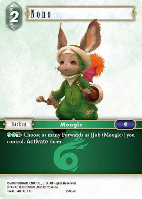 Nono (2) [OP2] - Final Fantasy TCG Single