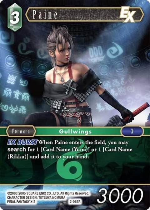 Paine EX (2) [OP2] - Final Fantasy TCG Single