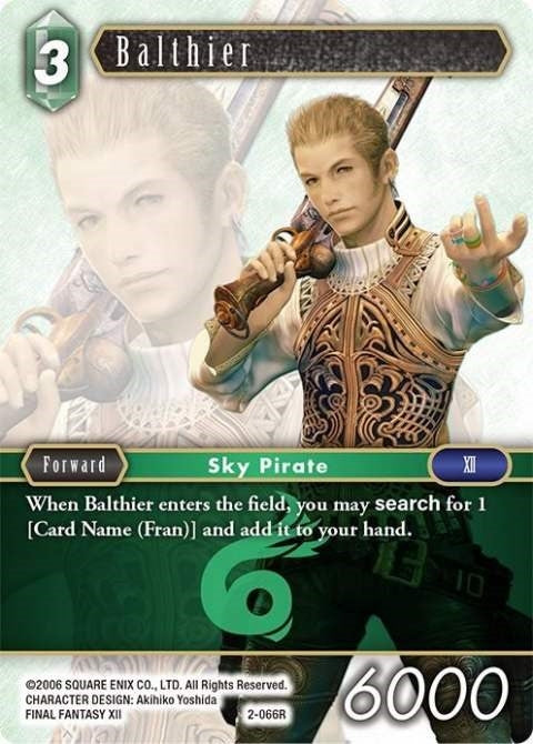 Balthier (Rare) (2) [OP2] - Final Fantasy TCG Single