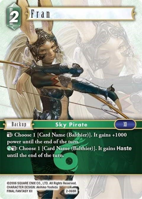 Fran (2) [OP2] - Final Fantasy TCG Single