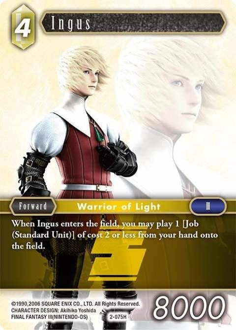 Ingus (2) [OP2] - Final Fantasy TCG Single