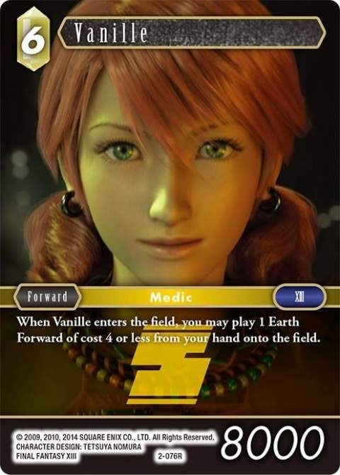 Vanille (2) [OP2] - Final Fantasy TCG Single