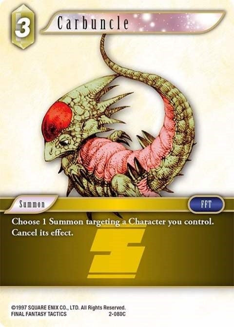 Carbuncle (2) [OP2] - Final Fantasy TCG Single