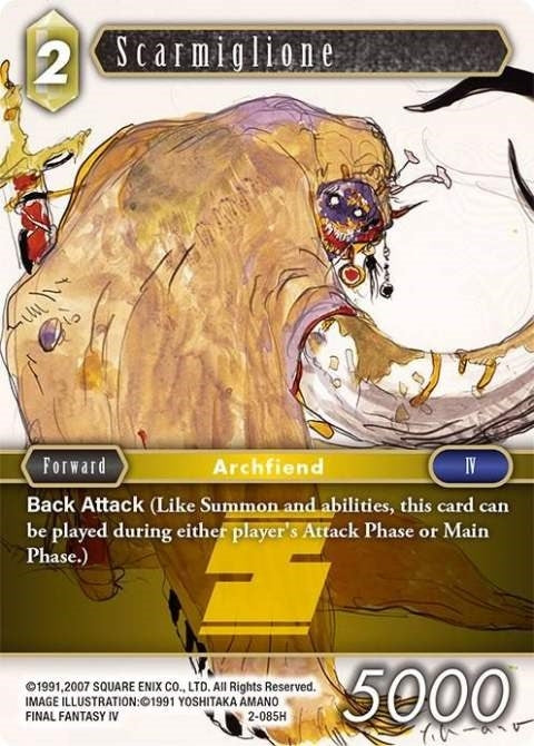 Scarmiglione (2) [OP2] - Final Fantasy TCG Single