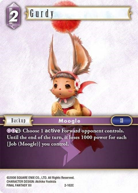 Gurdy (2) [OP2] - Final Fantasy TCG Single