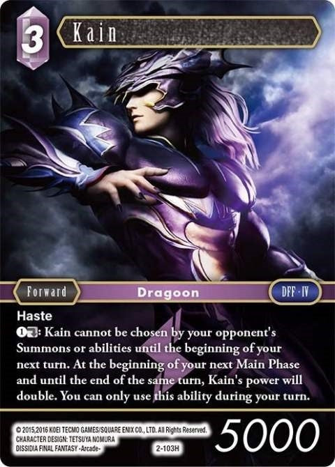 Kain (Hero) (2) [OP2] - Final Fantasy TCG Single