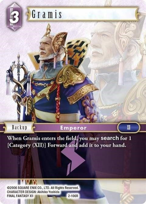 Gramis (2) [OP2] - Final Fantasy TCG Single