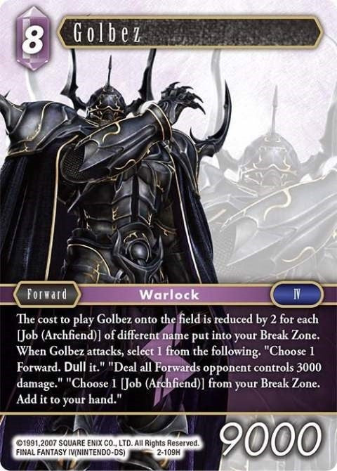 Golbez (2) [OP2] - Final Fantasy TCG Single
