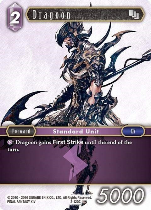 Dragoon (2) [OP2] - Final Fantasy TCG Single