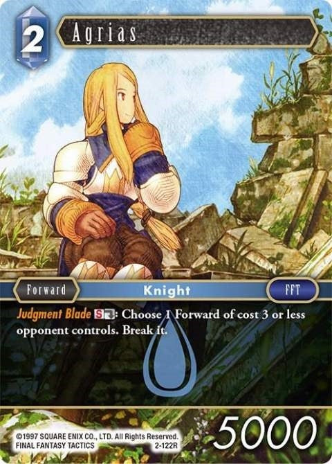 Agrias (2) [OP2] - Final Fantasy TCG Single