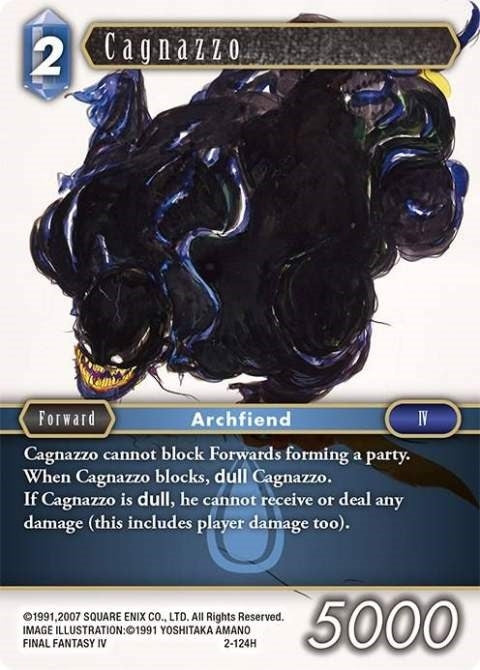 Cagnazzo (2) [OP2] - Final Fantasy TCG Single