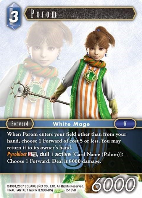 Porom (Hero) (2) [OP2] - Final Fantasy TCG Single