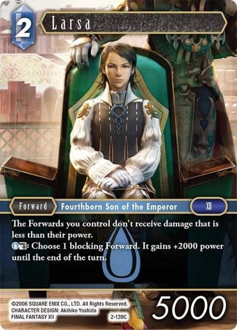 Larsa (2) [OP2] - Final Fantasy TCG Single