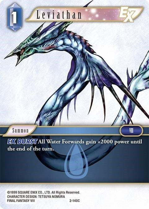 Leviathan EX (2) [OP2] - Final Fantasy TCG Single
