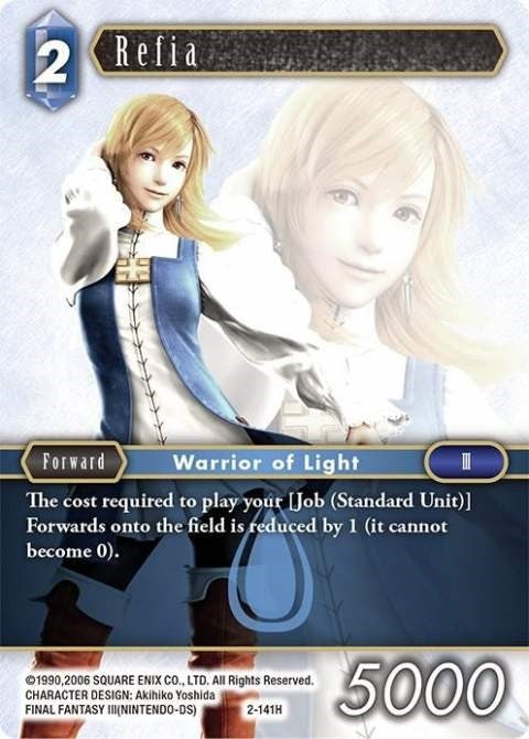 Refia (2) [OP2] - Final Fantasy TCG Single