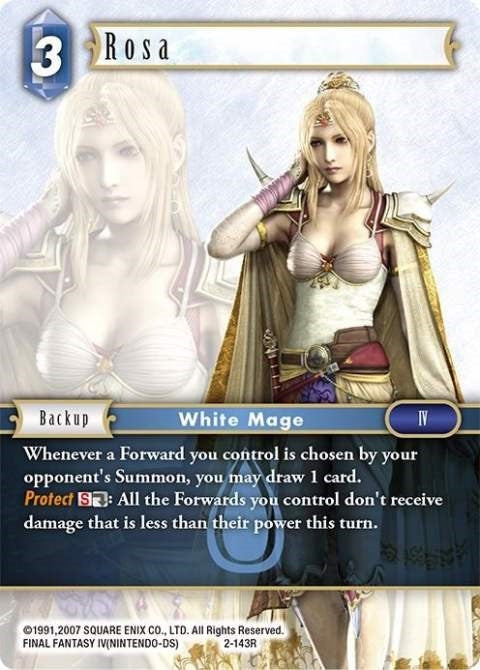 Rosa (Rare) (2) [OP2] - Final Fantasy TCG Single