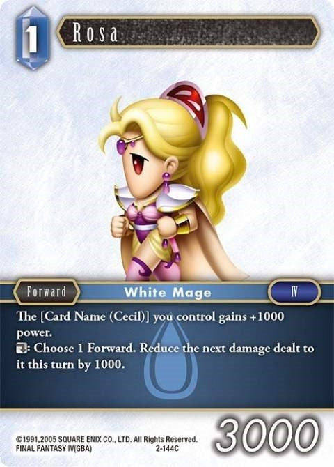 Rosa (Common) (2) [OP2] - Final Fantasy TCG Single