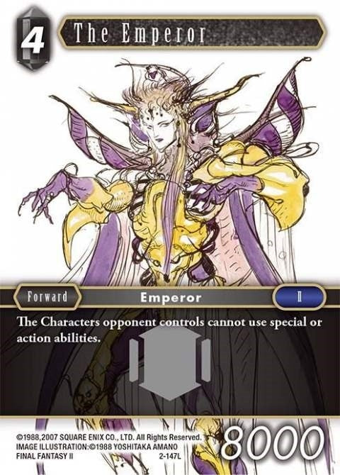 The Emperor (2) [OP2] - Final Fantasy TCG Single