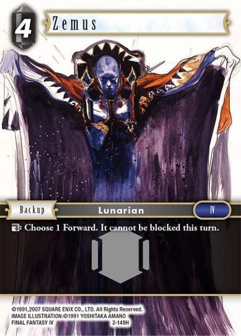 Zemus (2) [OP2] - Final Fantasy TCG Single